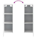 vidaXL Fürdőszoba bútor szett 5 db Magasfényű Fehér 33 x 34,5 x 100 cm