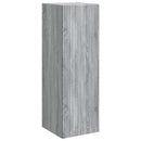 vidaXL Fürdőszoba bútor szett 5 db Szürke Sonoma 33 x 34,5 x 100 cm