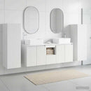 vidaXL Fürdőszoba bútor szett 5 db Fehér 33 x 34,5 x 100 cm Szerelt Fa