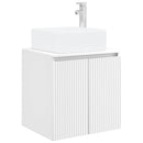 vidaXL Fürdőszoba bútor szett 5 db Fehér 33 x 34,5 x 100 cm Szerelt Fa