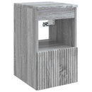 vidaXL Fürdőszoba bútor szett 5 db Szürke Sonoma 33 x 34,5 x 100 cm