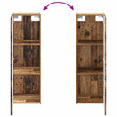 vidaXL Fürdőszoba bútor szett 5 db Antik Fa 33 x 34,5 x 100 cm