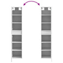 vidaXL Fürdőszoba bútor szett 5 db Magasfényű Fehér 33 x 34,5 x 160 cm