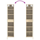 vidaXL Fürdőszoba bútor szett 5 db Sonoma Tölgy 33 x 34,5 x 160 cm