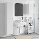 vidaXL Fürdőszoba bútor szett 3 db Fehér 33 x 34,5 x 160 cm Szerelt Fa