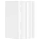 vidaXL Fürdőszoba bútor szett 3 db Fehér 33 x 34,5 x 160 cm Szerelt Fa