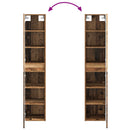 vidaXL Fürdőszoba bútor szett 3 db Antik Fa 33 x 34,5 x 160 cm