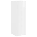 vidaXL Fürdőszoba bútor szett 3 db Magasfényű Fehér 33 x 34,5 x 160 cm