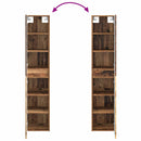 vidaXL Fürdőszoba bútor szett 3 db Antik Fa 33 x 34,5 x 160 cm