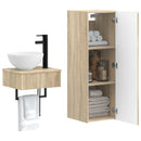 vidaXL Fürdőszoba bútor szett 2 db Sonoma Tölgy 33 x 34,5 x 100 cm