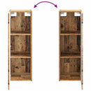 vidaXL Fürdőszoba bútor szett 2 db Antik Fa 33 x 34,5 x 100 cm