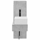 vidaXL Fürdőszoba bútor szett 2 db Betonszürke 33 x 34,5 x 100 cm