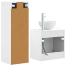 vidaXL Fürdőszoba bútor szett 2 db Fehér 33 x 34,5 x 100 cm Szerelt Fa