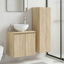 vidaXL Fürdőszoba bútor szett 2 db Sonoma Tölgy 33 x 34,5 x 100 cm