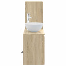 vidaXL Fürdőszoba bútor szett 2 db Sonoma Tölgy 33 x 34,5 x 100 cm