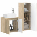 vidaXL Fürdőszoba bútor szett 2 db Sonoma Tölgy 33 x 34,5 x 100 cm