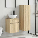 vidaXL Fürdőszoba bútor szett 2 db Sonoma Tölgy 33 x 34,5 x 100 cm