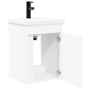 vidaXL Fürdőszobai pultcsapteleppel Fehér 42 x 40 x 74,5 cm