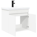 vidaXL Fürdőszoba kádasztal csapteleppel Fehér 61 x 40 x 74,5 cm