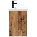 vidaXL Fürdőszoba kádasztal csapteleppel Antik Fa 61 x 40 x 74,5 cm