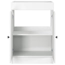 vidaXL Fürdőszobai Mosdó Alatti Szekrény Fehér 78,5 x 37,5 x 81 cm
