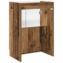 vidaXL Fürdőszobai Mosdó Alatti Szekrény Antik Fa 78,5 x 37,5 x 81 cm