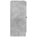 vidaXL Fürdőszobai Mosdó Alatti Szekrény Betonszürke 56 x 37,5 x 81 cm