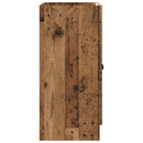 vidaXL Fürdőszobai Mosdó Alatti Szekrény Antik Fa 56 x 37,5 x 81 cm