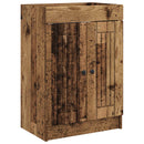vidaXL Fürdőszobai Mosdó Alatti Szekrény Antik Fa 78,5 x 37,5 x 81 cm