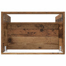 vidaXL Fürdőszobai Mosdó Alatti Szekrény Antik Fa 78,5 x 37,5 x 81 cm