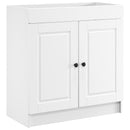 vidaXL Fürdőszobai Mosdó Alatti Szekrény Fehér 56 x 37,5 x 81 cm