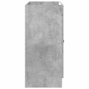 vidaXL Fürdőszobai Mosdó Alatti Szekrény Betonszürke 56 x 37,5 x 81 cm