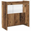 vidaXL Fürdőszobai Mosdó Alatti Szekrény Antik Fa 56 x 37,5 x 81 cm