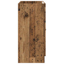 vidaXL Fürdőszobai Mosdó Alatti Szekrény Antik Fa 56 x 37,5 x 81 cm