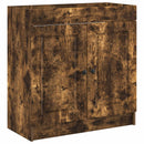 vidaXL Fürdőszobai Mosdó Alatti Szekrény Füstös Tölgy