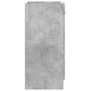vidaXL Fürdőszobai Mosdó Alatti Szekrény Betonszürke 56 x 37,5 x 81 cm