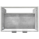 vidaXL Fürdőszobai Mosdó Alatti Szekrény Betonszürke 56 x 37,5 x 81 cm