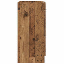 vidaXL Fürdőszobai Mosdó Alatti Szekrény Antik Fa 78,5 x 37,5 x 81 cm