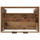 vidaXL Fürdőszobai Mosdó Alatti Szekrény Antik Fa 78,5 x 37,5 x 81 cm