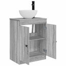 vidaXL Fürdőszobai pult mosdóval Szürke Sonoma 54 x 35 x 83 cm