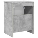 vidaXL Fürdőszoba Székény Betonszürke 54 x 41 x 70 cm Szerelt Fa
