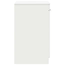 vidaXL Fürdőszoba Székény Magasfényű Fehér 54 x 41 x 70 cm Szerelt Fa