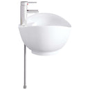 vidaXL Fürdőszobai mosdókagyló Krómszínű 59 x 35 x 21 cm Fém
