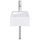 vidaXL Fürdőszobai mosdókagyló Krómszínű 45,5 x 25,5 x 13 cm Fém