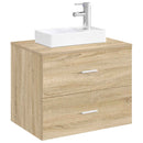 vidaXL Fürdőszobai mosdókagyló Krómszínű 40,5 x 22,5 x 11,5 cm Fém