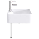 vidaXL Fürdőszobai mosdókagyló Krómszínű 48,5 x 37,5 x 13 cm Fém