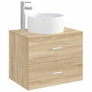 vidaXL Fürdőszobai mosdókagyló Krómszínű 38,5 x 38,5 x 16 cm Fém