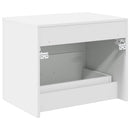 vidaXL Fali fürdőszobai szekrény Fehér 62,5 x 44,5 x 50 cm Szerelt Fa
