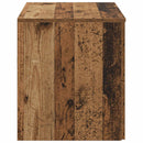 vidaXL Fali fürdőszobai szekrény Antik Fa 62,5 x 44,5 x 50 cm