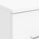 vidaXL Fürdőszoba Szekrény Középen Fehér 30 x 41 x 50 cm Szerelt Fa